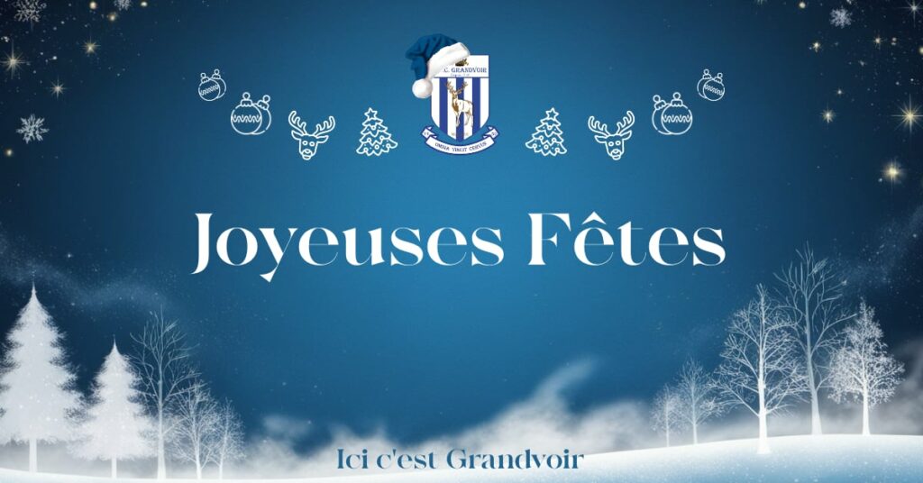 Joyeuses Fêtes de la part du RFC Grandvoir